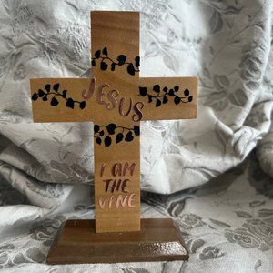 Cross "Jesus I Am The Vine"